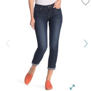 Paige Kylie cuffed crop skinny jeans